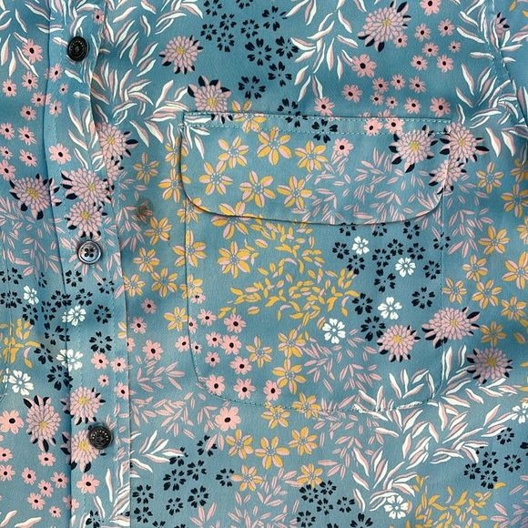 Equipment Floral Patterned Shirt blouse xs - Picture 4 of 9
